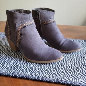 Grade Suede Booties